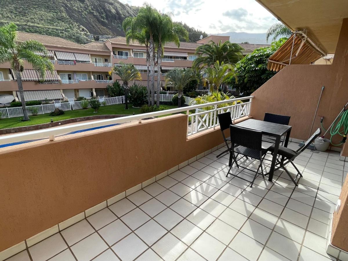 Neue Terrassenwohnung Mit Pool Puerto De La Cruz Esterno foto